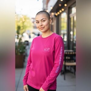 Vineyard Vines XXS- Cotton Long Sleeve Tee Logo